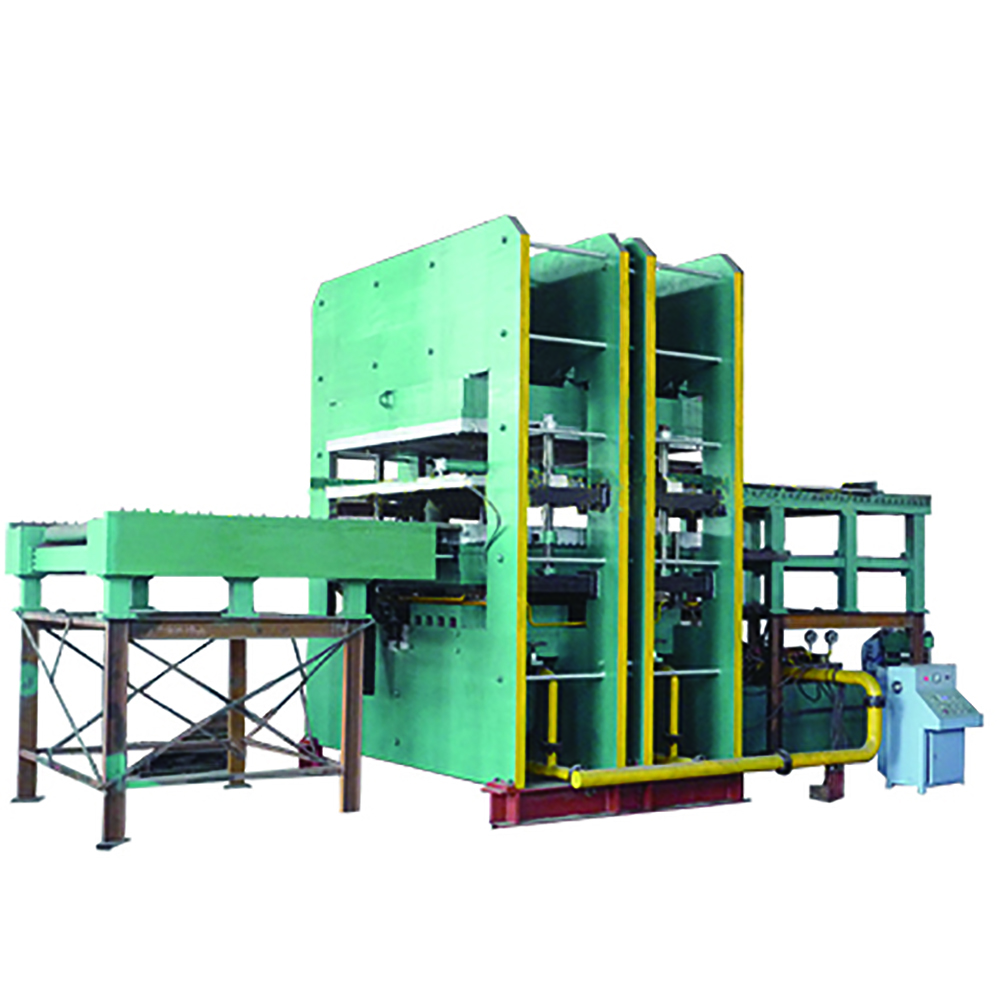 Plate Vulcanizing Press with Sliding Device