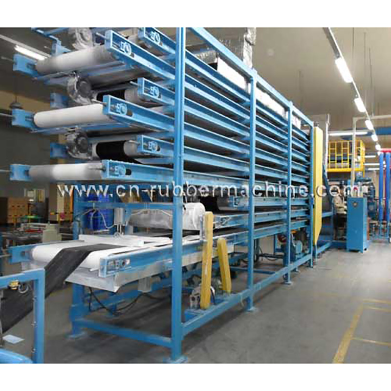 Mesh Belt Multi-layer Rubber Sheet Cooler
