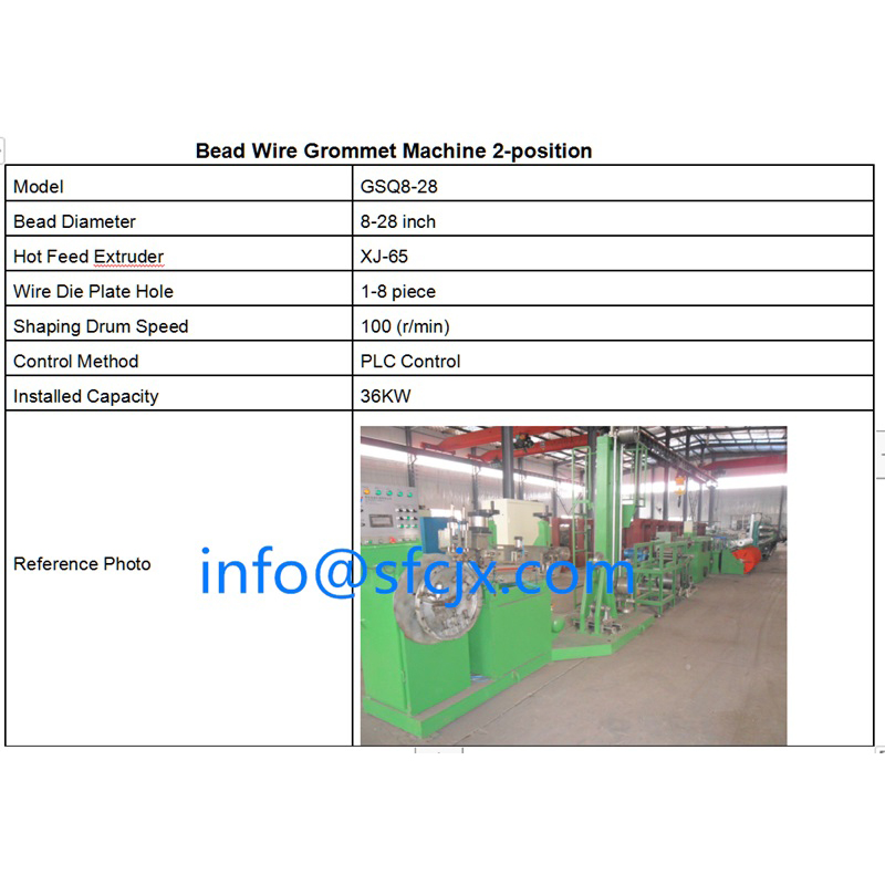 Bead Wire Grommet Machine 2-position